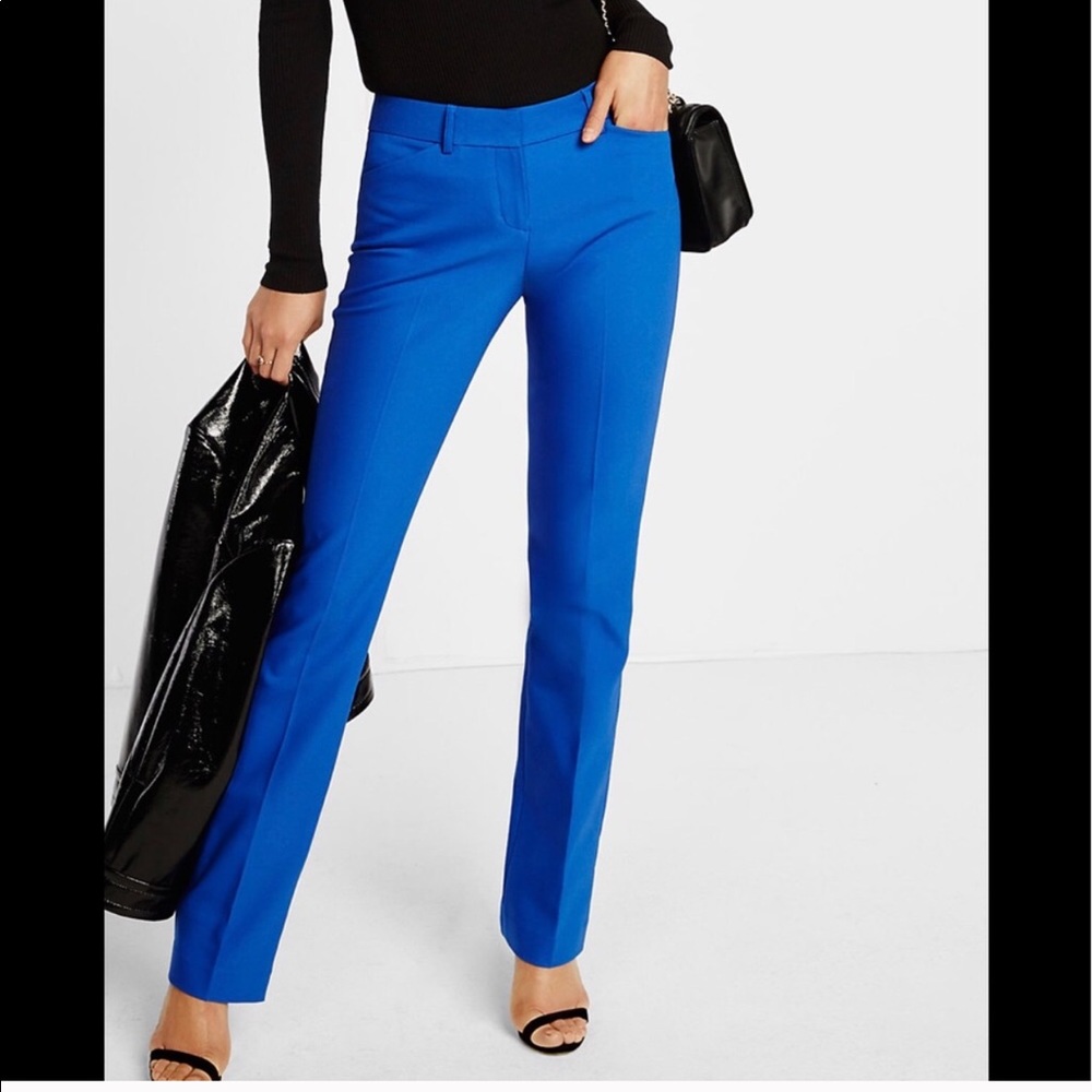 Express Columnist Bright Blue Pants
